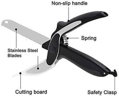 Essential Black Stainless Steel Clever Cutter