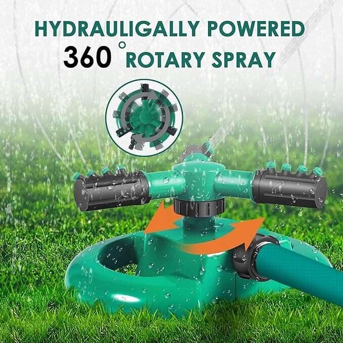 360 Degree Rotating Water Sprinkler