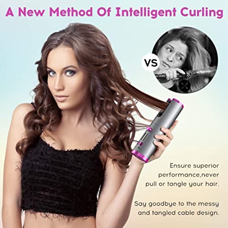 Portable Wireless Hair Curler