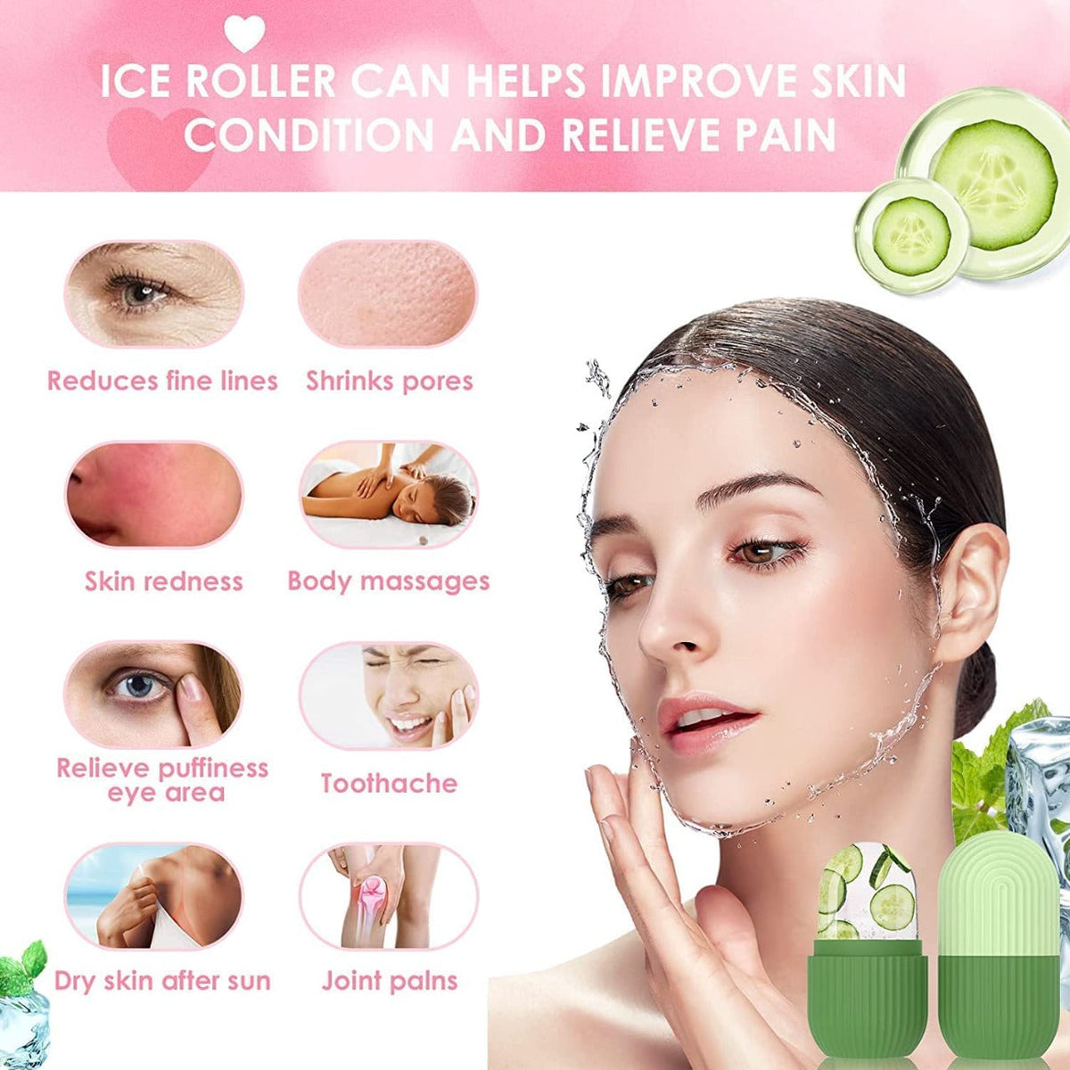 PROPER SHOP™ - ICE ROLLER/MASSAGER