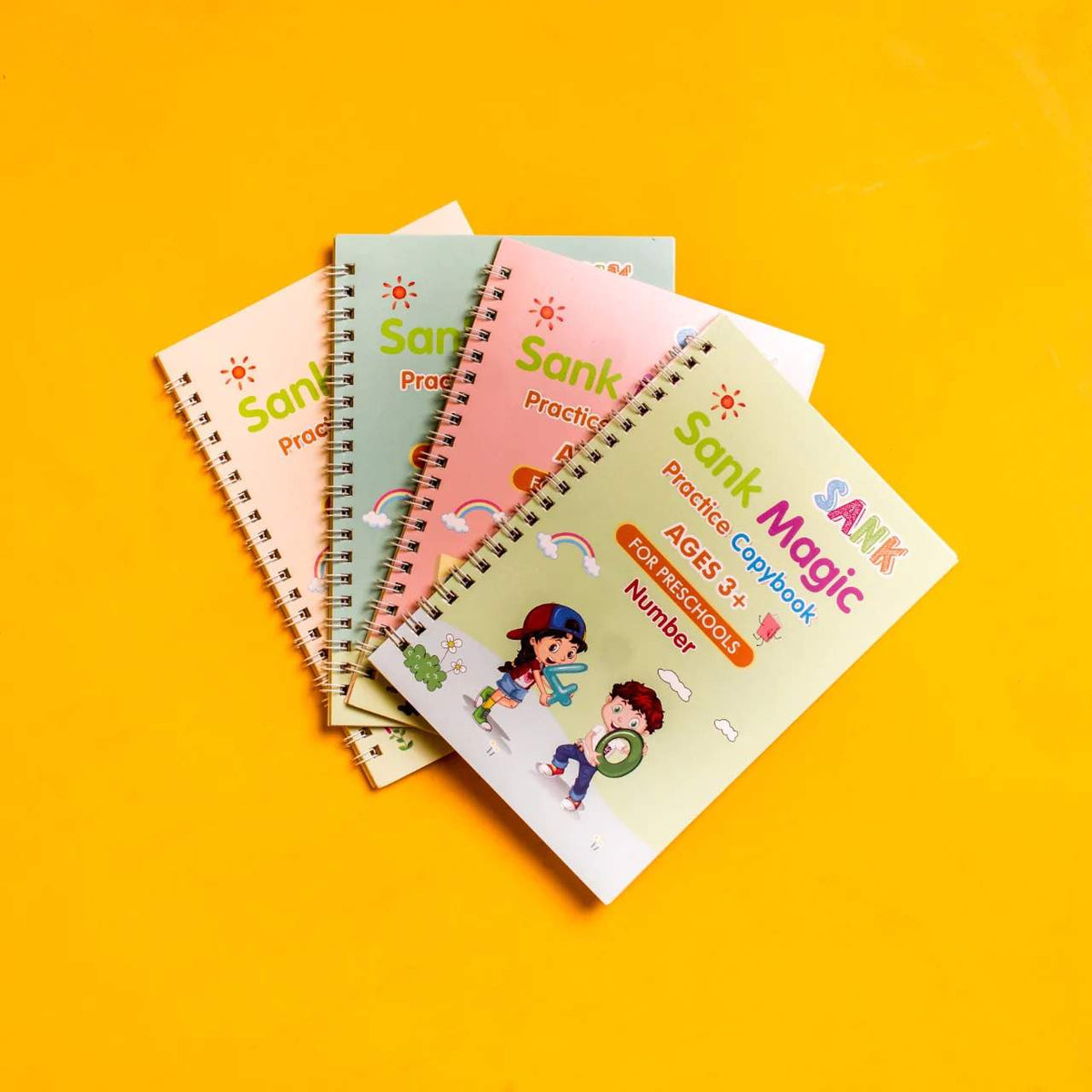 Proper Shop's Magic Practice Book, Reusable, Effective, Enjoyment Learning Tool for Kids.