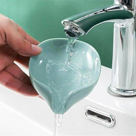 Creative Lotus Leaf Soap Holder (Pack Of 3)
