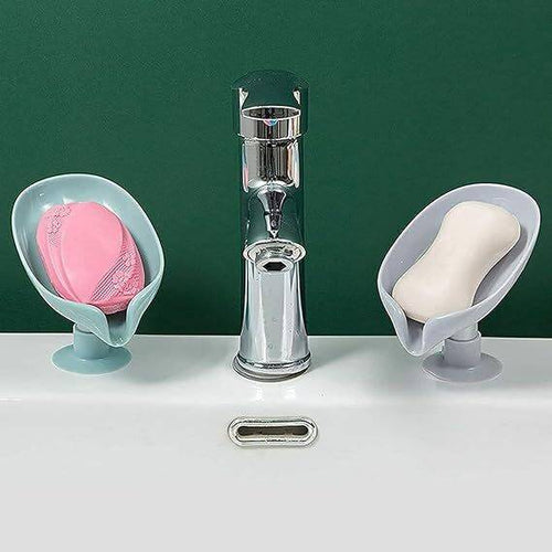 Creative Lotus Leaf Soap Holder (Pack Of 3)